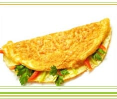 Gemüse-Omelette | Rezept