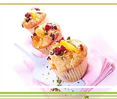 Marillen-Cranberry-Muffins | Rezept