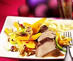 Rehrückenfilet – Weihnachtsessen | Rezept