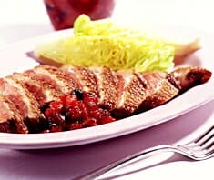 Entenbrust mit Cranberry-Chutney | Rezept