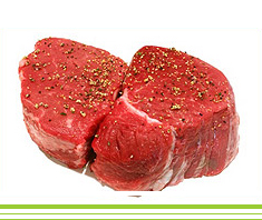 Filetscheiben mit Tomatenvinaigrette | Rezept