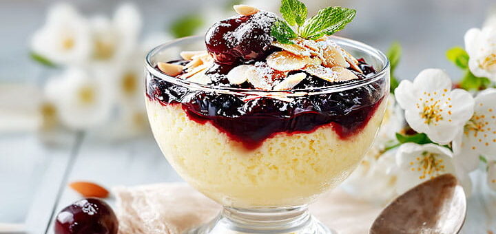 Grießpudding mit Eierlikör | Rezept