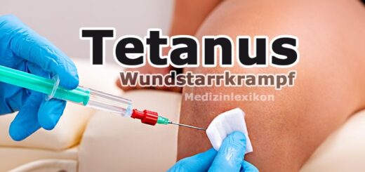 Tetanus (Wundstarrkrampf) | Medizinlexikon