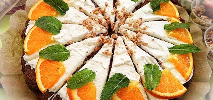 Orangen-Schoko-Torte | Rezept