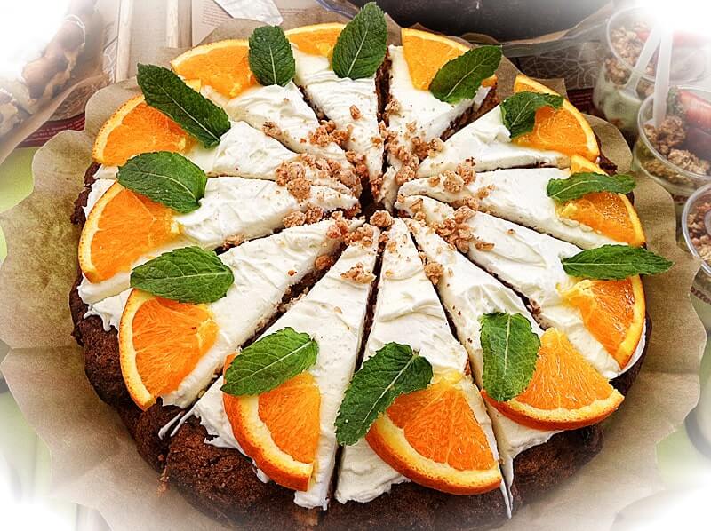 Orangen-Schoko-Torte