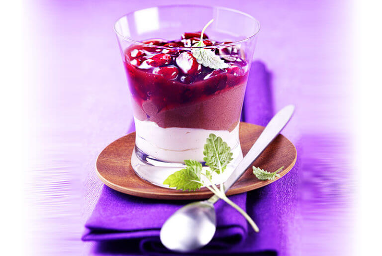 Schoko-Mousse „schwarz-weiß“ | Rezept » gesund.co.at