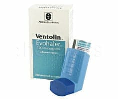 Ventolin (Salbutamol) gegen Asthma