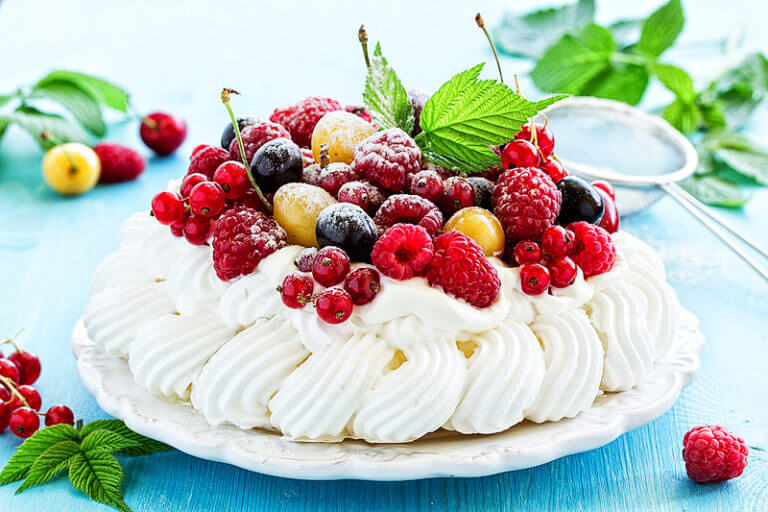 Pavlova Mit Früchten | Rezept » Gesund.co.at