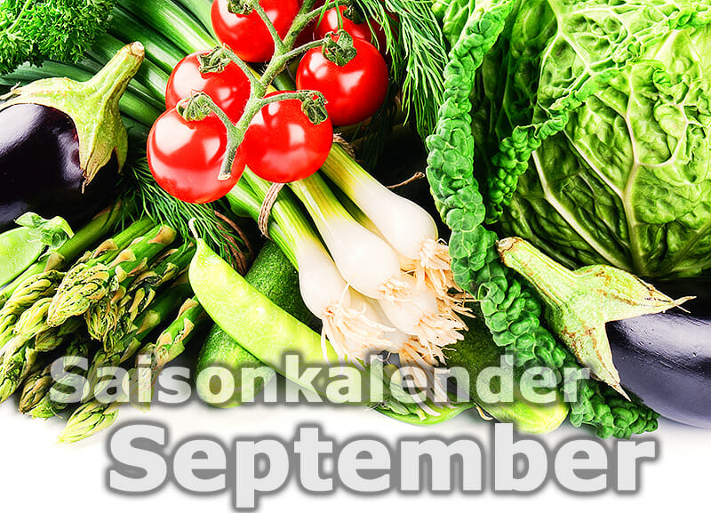 Saisonkalender Obst & Gemüse | September