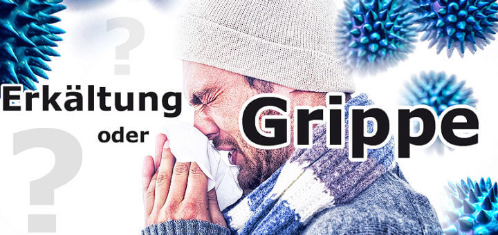 Erkältung oder Grippe? Der Unterschied zwischen grippalem Infekt und Influenza