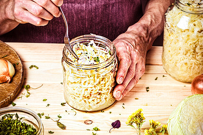 Fermentierte Lebensmittel: Sauerkraut