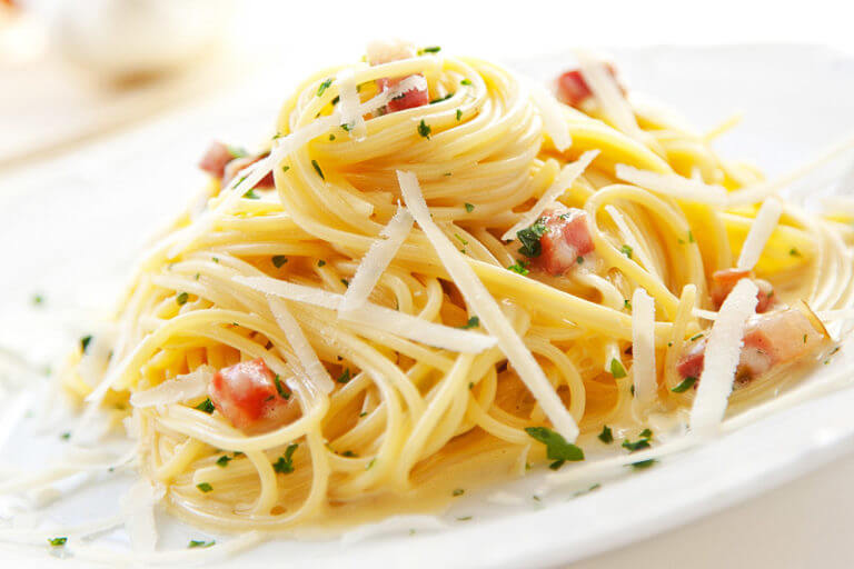Spaghetti Carbonara ohne Sahne Rezept » gesund.co.at
