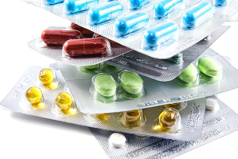 Diverse Antibiotika Pillen