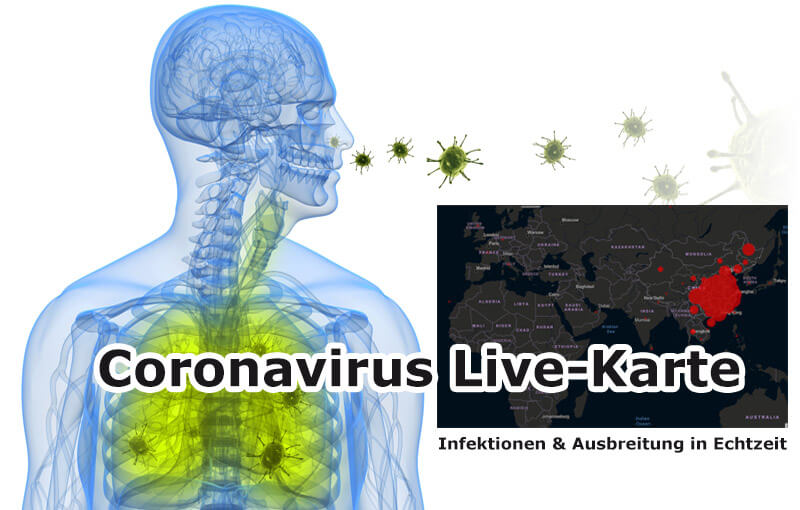 Coronavirus Live Karte