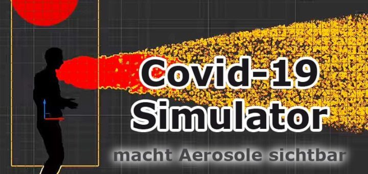 Covid-19 Simulator: so breiten sich Aerosole aus