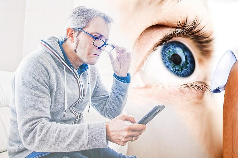 Wie gut sind Gleitsicht-Kontaktlinsen bei Alterssichtigkeit?