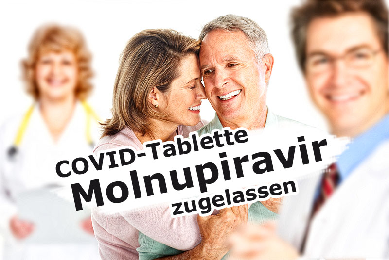 COVID-Tablette Molnupiravir zugelassen