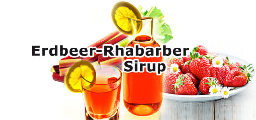 Erdbeer-Rhabarber-Sirup | Rezept