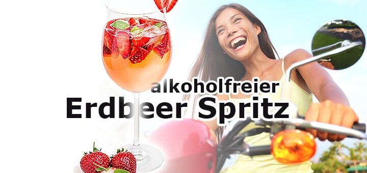 Erdbeer Spritz alkoholfrei | Rezept