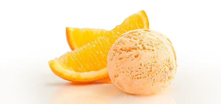 Erfrischendes Orangeneis | Rezept