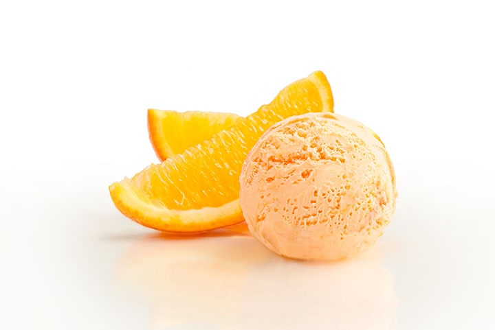 Erfrischendes Orangeneis | Rezept