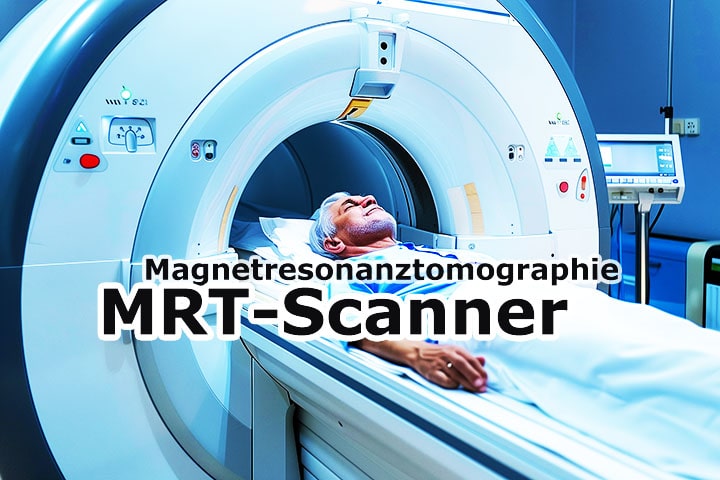 Magnetresonanztomographie - Patient im MRT Scanner