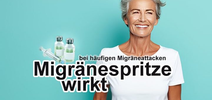 Galcanezumab zur Migräneprophylaxe: Migränespritze überzeugt