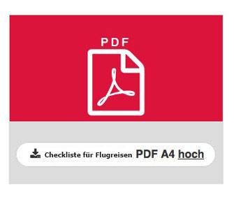 Checkliste für Flugreisen zum Ausdrucken PDF