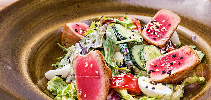 Salade niçoise mit frischem Tuna | Rezept