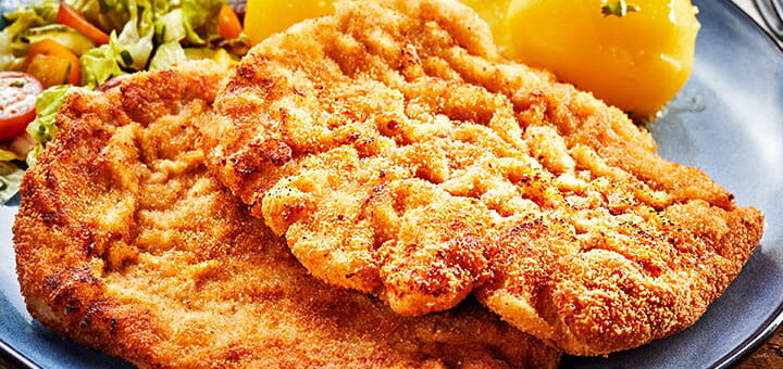 Souffliertes Wiener Schnitzel | Rezept