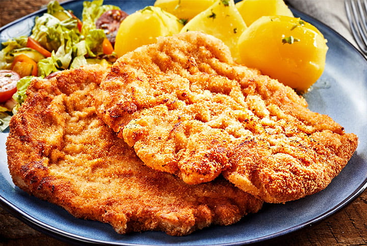 Souffliertes Wiener Schnitzel | Rezept