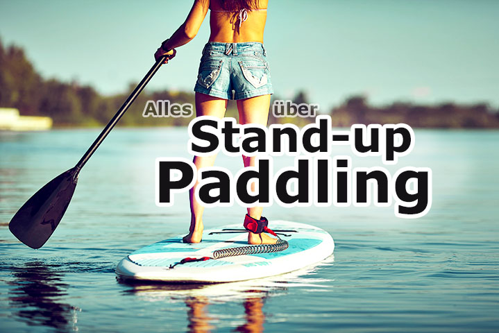 SUP Stand-up-Paddling Guide SUP Stand-up-Paddling Mädchen