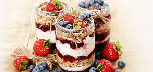 Joghurt-Granola mit frischen Beeren | Rezept