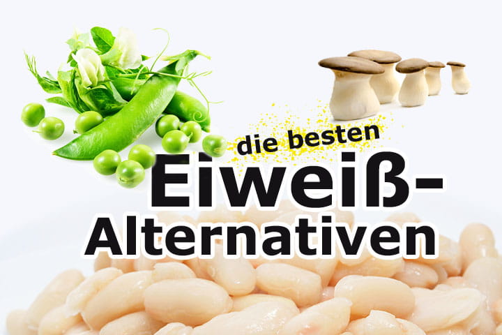 Eiweiß-Alternativen: Pflanzliches Protein in Nahaufnahme